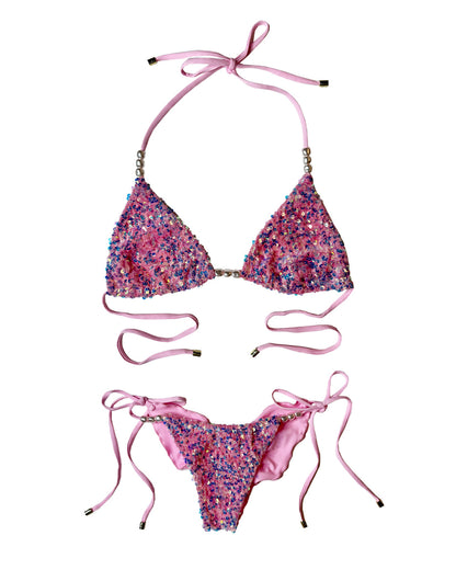 Capri Tango Bottom - Pink | Beach Bunny Swimwear